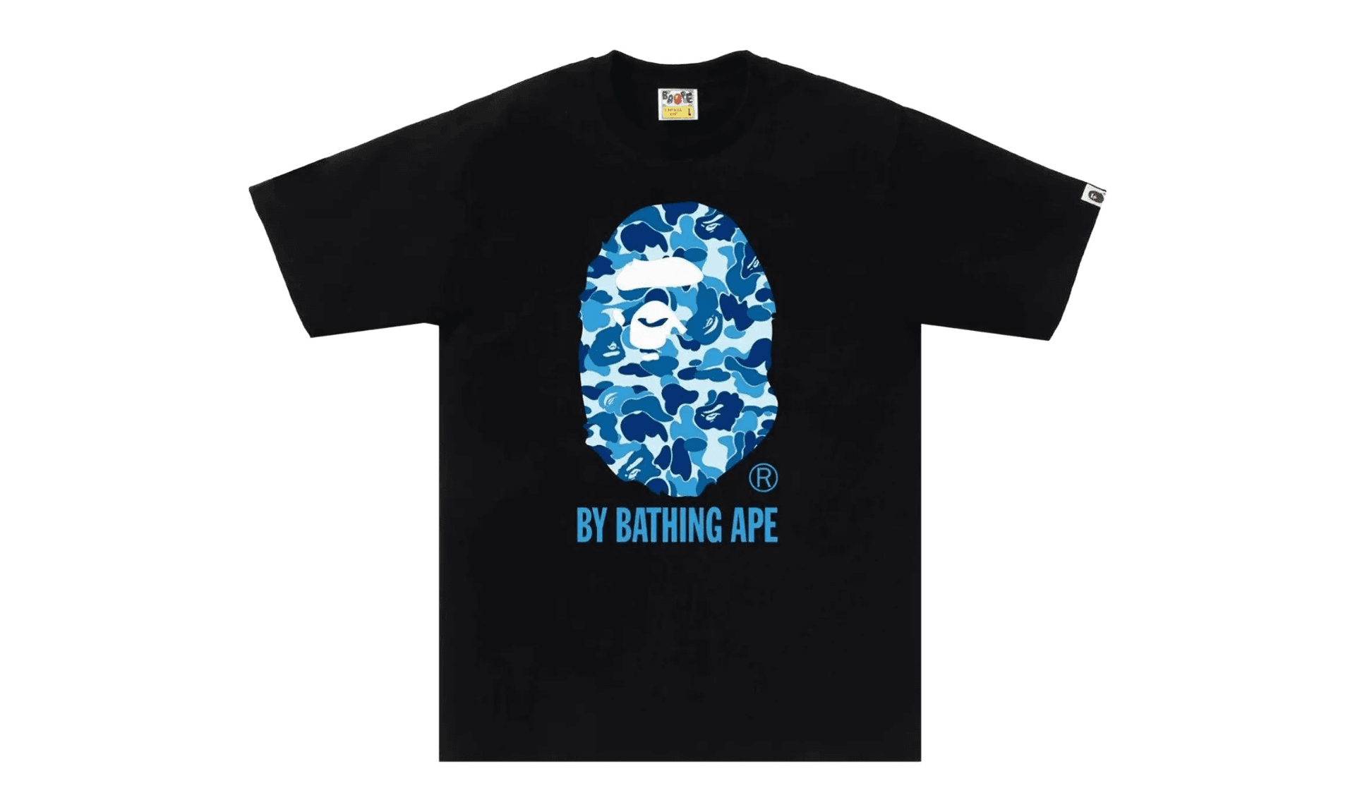 BAPE ABC Camo By Bathing Ape Tee Black Blue