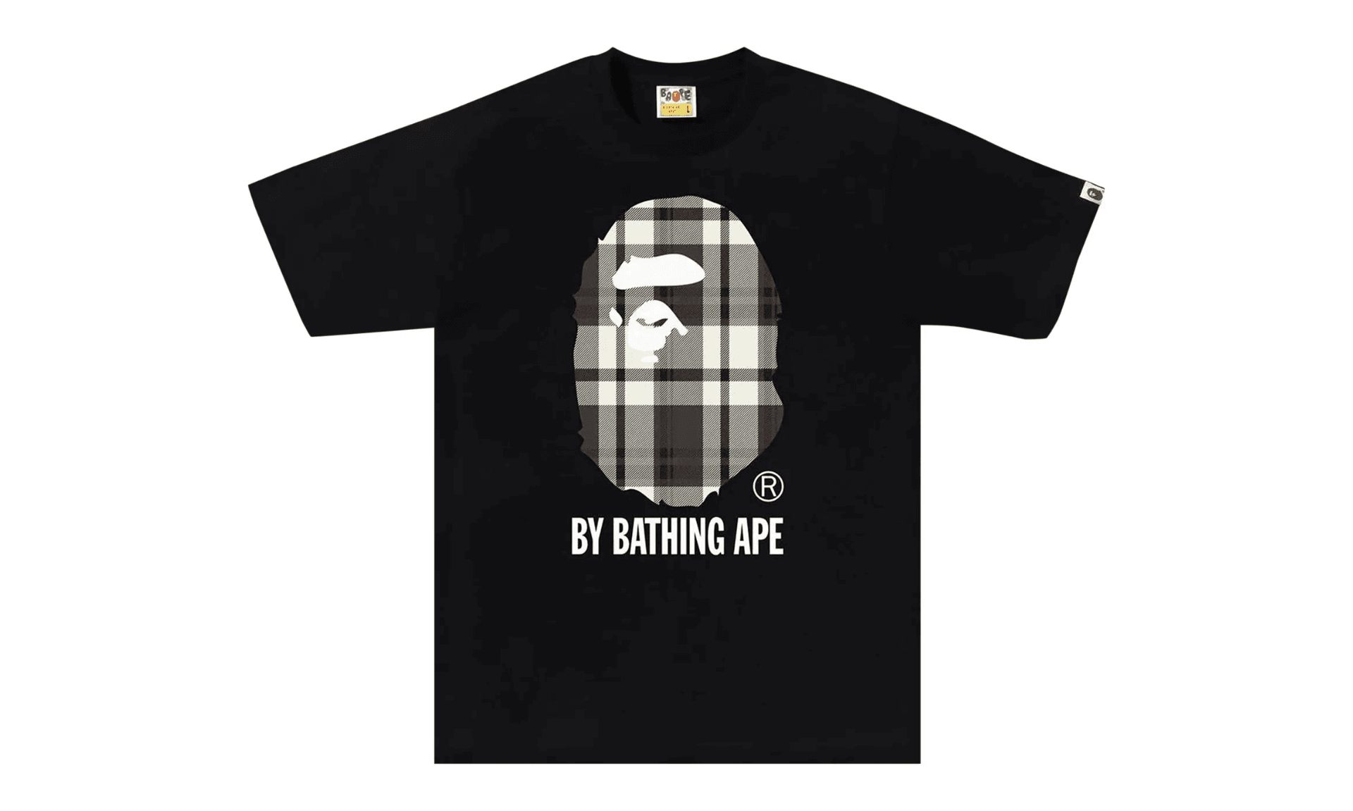 BAPE Check By Bathing Ape Tee Black