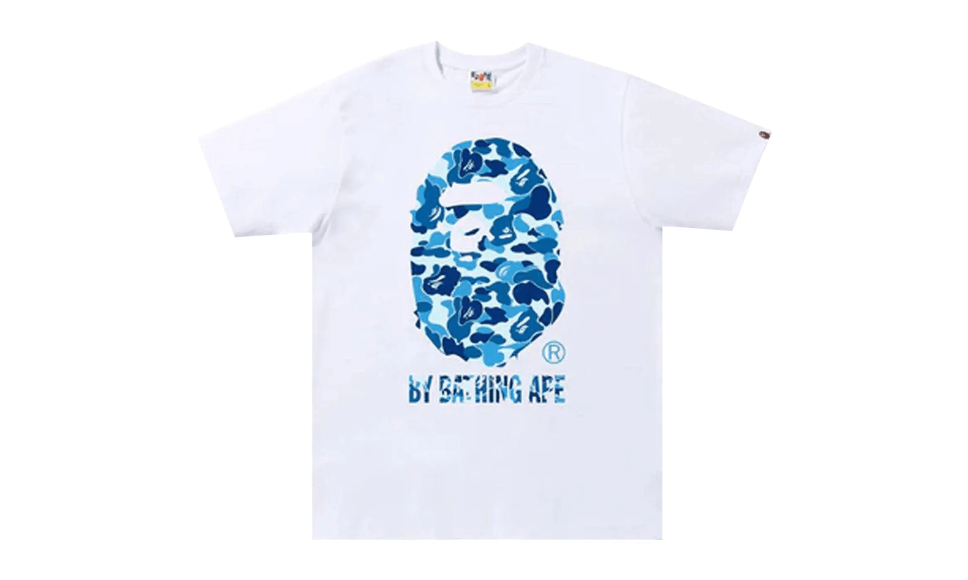 BAPE ABC Camo By Bathing Ape Tee White Blue