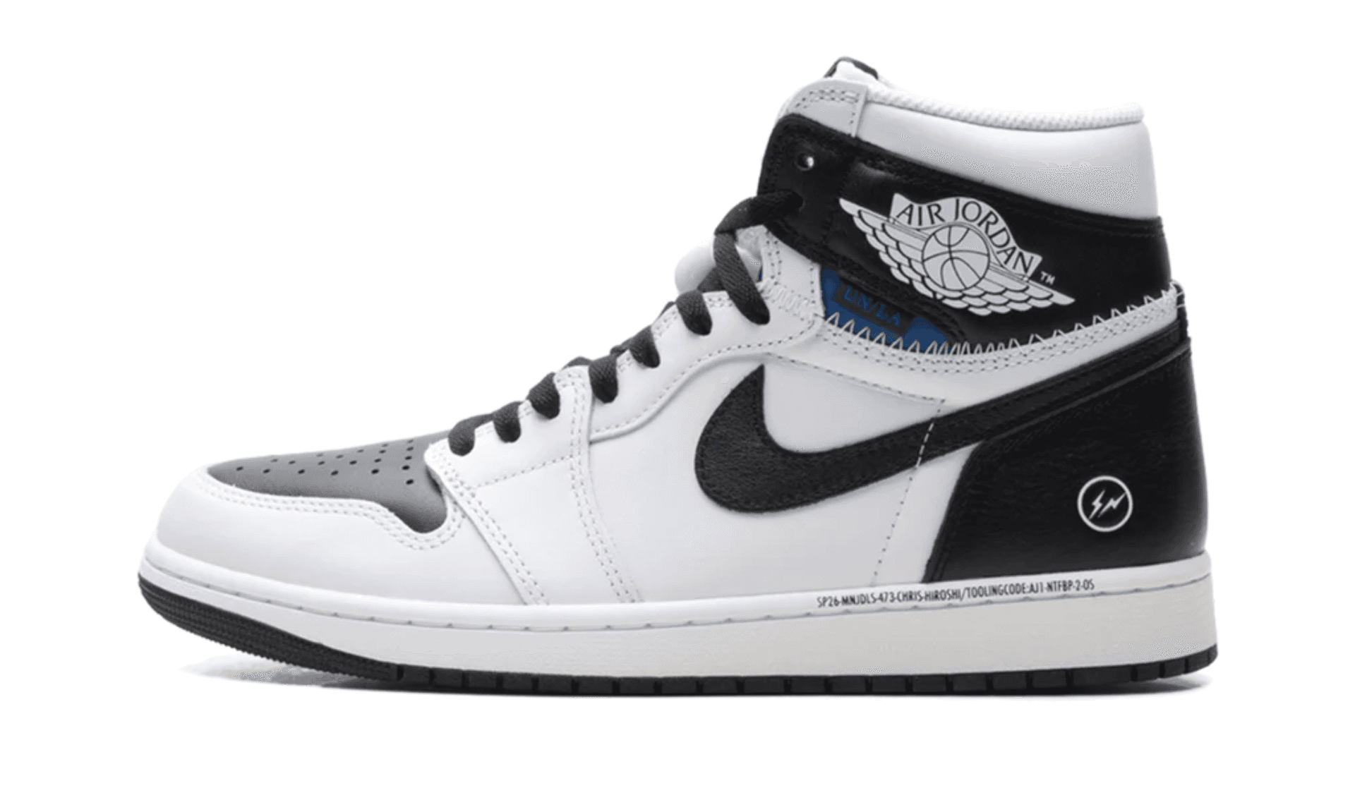 Air Jordan 1 Retro High OG SP Fragment x Union LA White Black