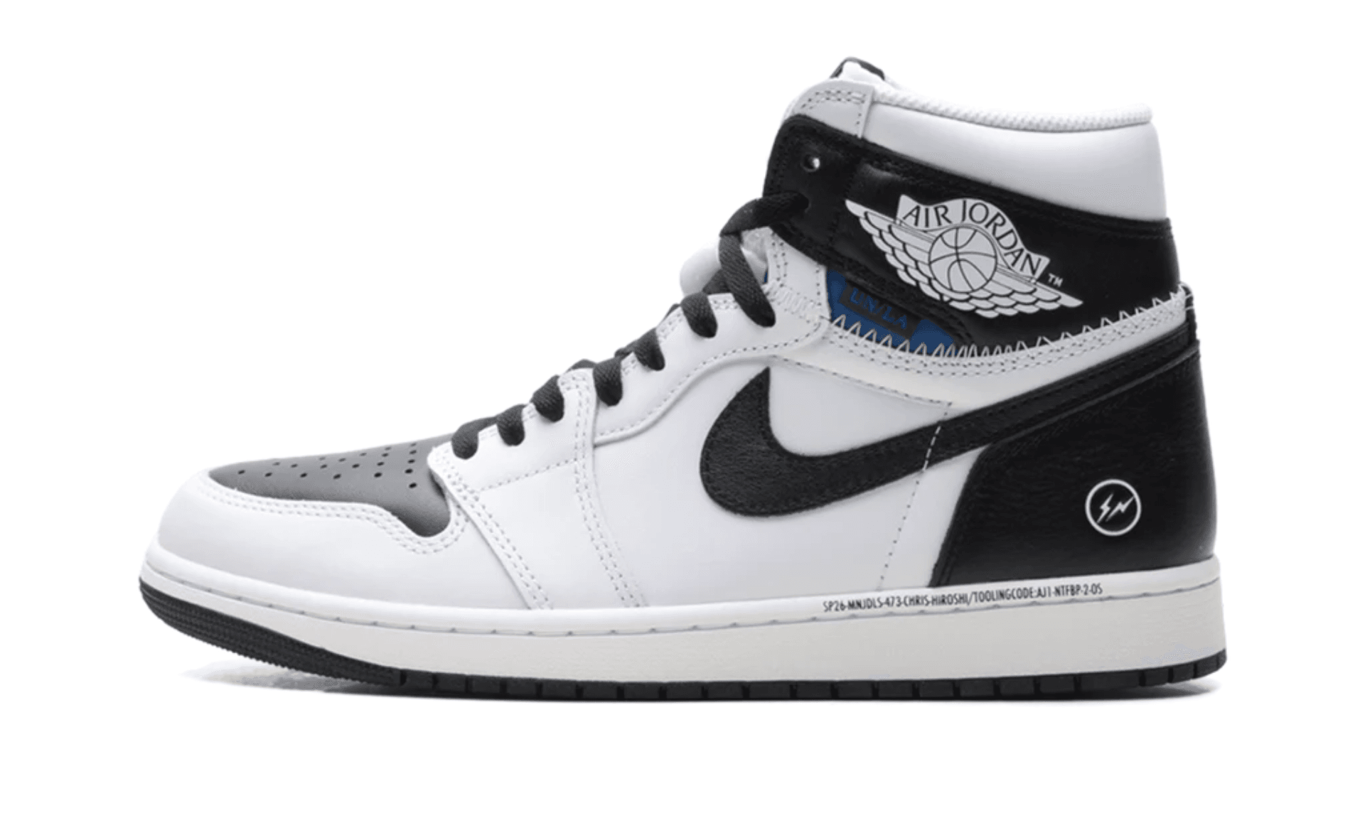 Air Jordan 1 Retro High OG SP Fragment x Union LA White Black