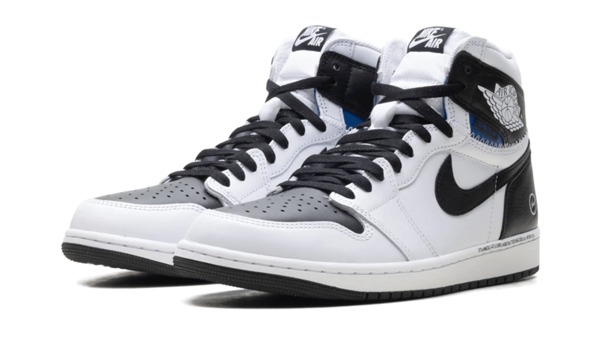 Air Jordan 1 Retro High OG SP Fragment x Union LA White Black