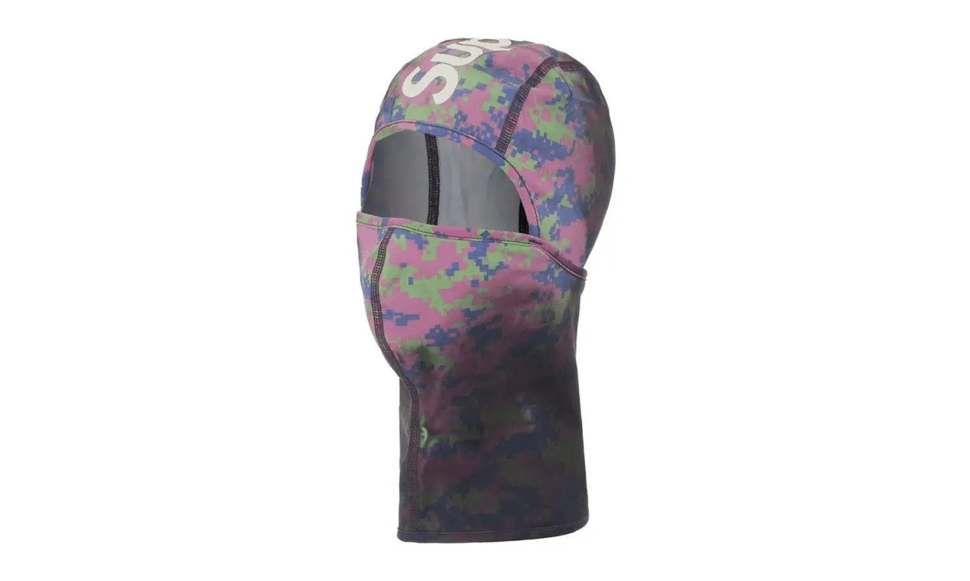Supreme Heat Reactive Digi Camo Balaclava Black