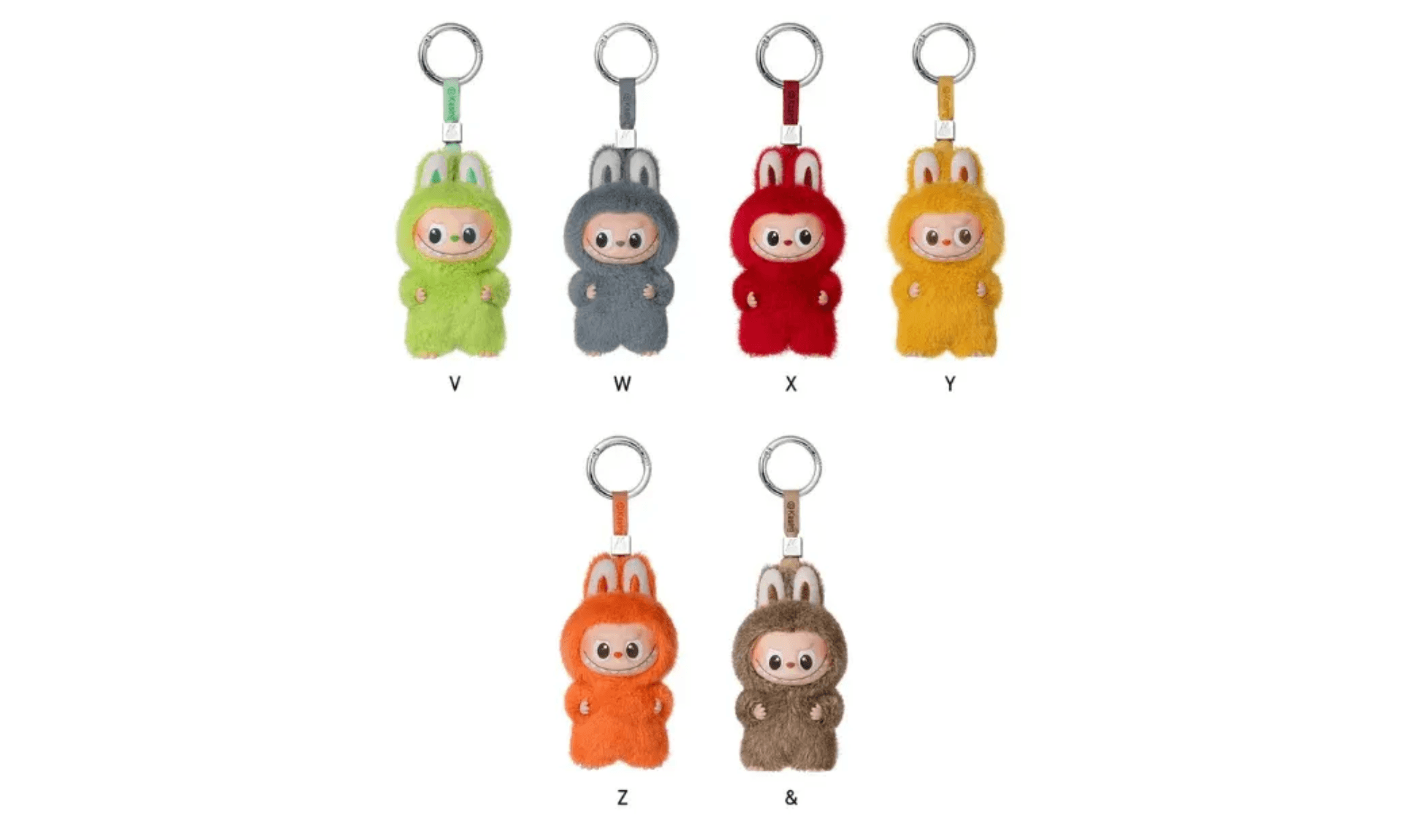 Pop Mart Labubu The Monsters Pin for Love Series Vinyl Plush Pendant (N-Z) 1 Single Blind Box | OVERCEZ