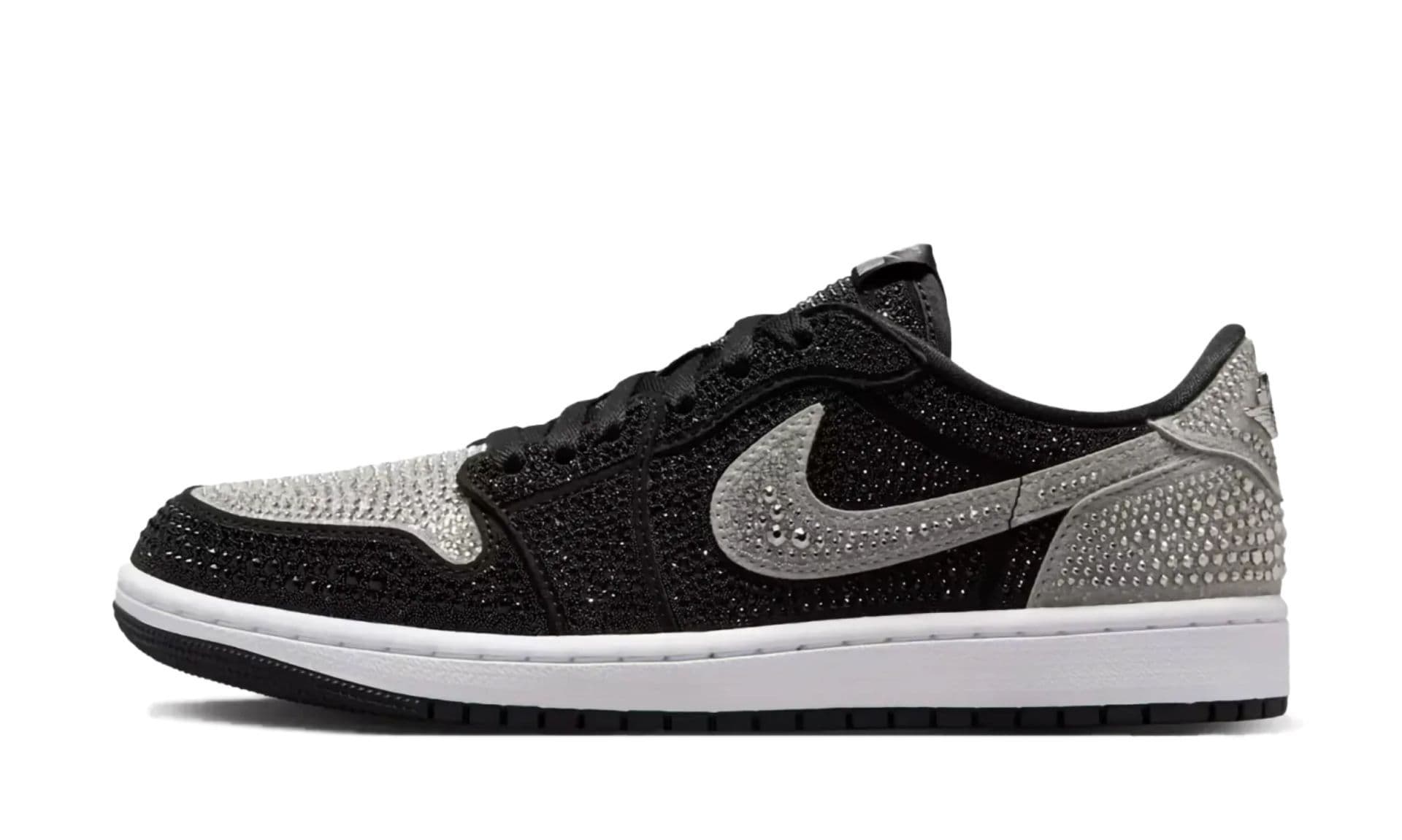 Air Jordan 1 Retro Low OG Swarovski Stealth (W) | OVERCEZ