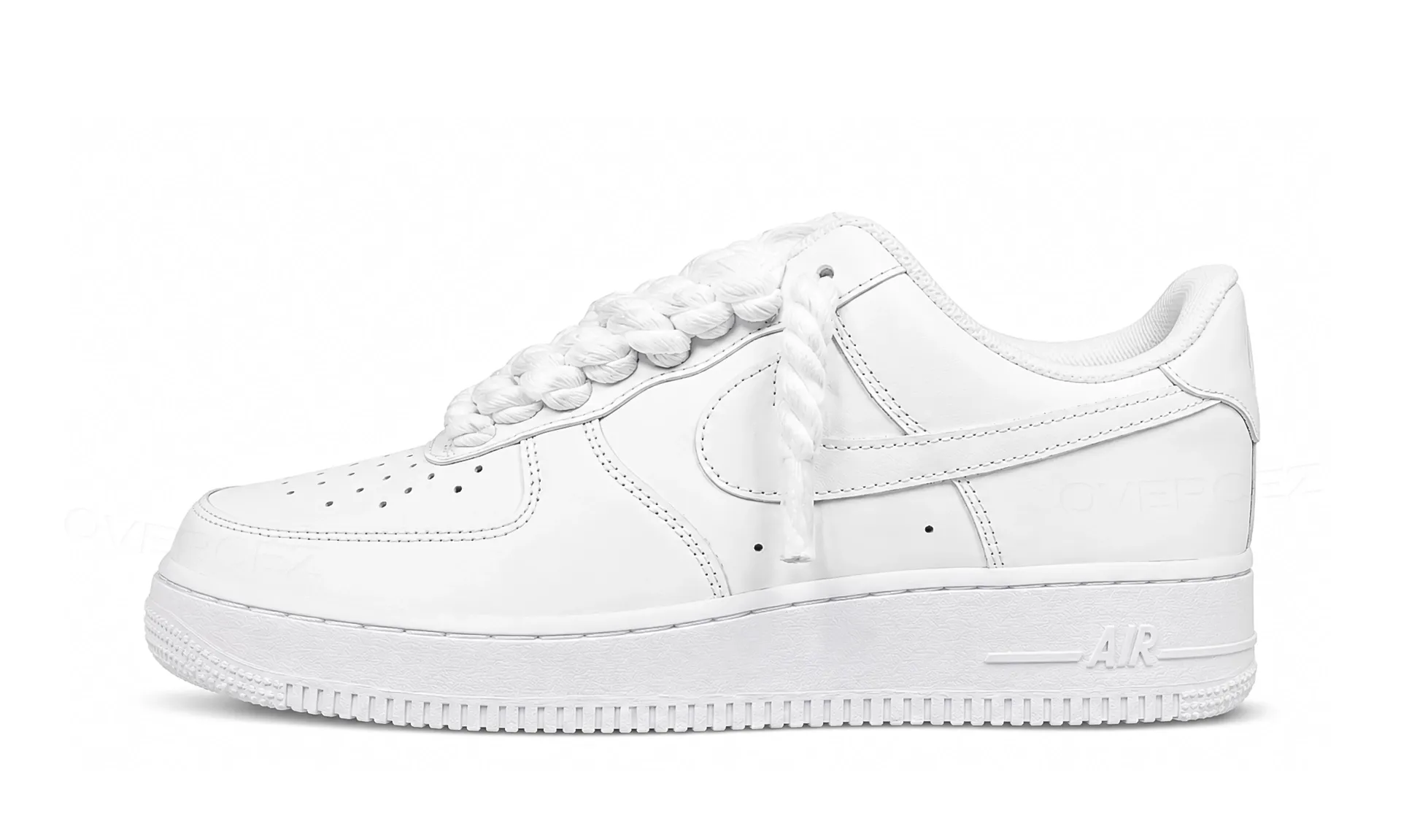 Nike Air Force 1 Low White Rope Laces | OVERCEZ
