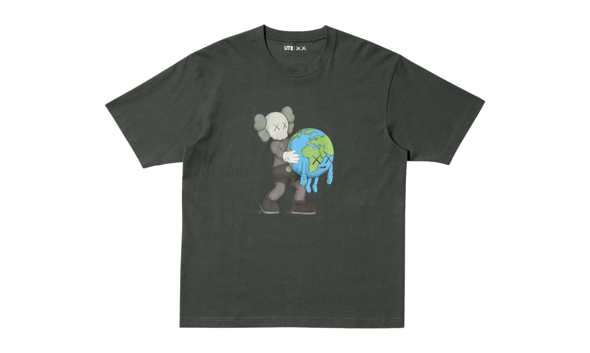 Uniqlo KAWS UNIVERSE UT Graphic T-shirt Grey | OVERCEZ