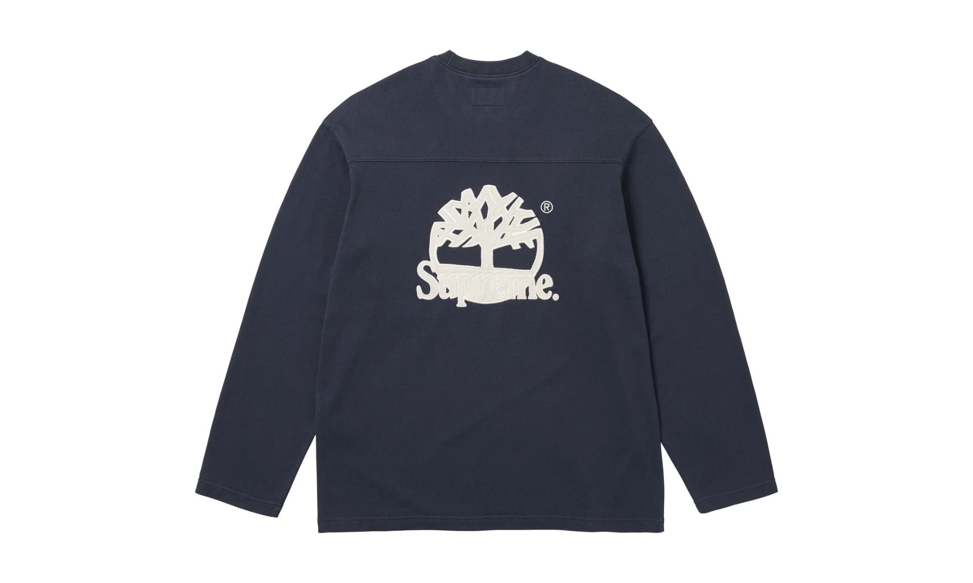 Supreme Timberland L/S Football Top Navy