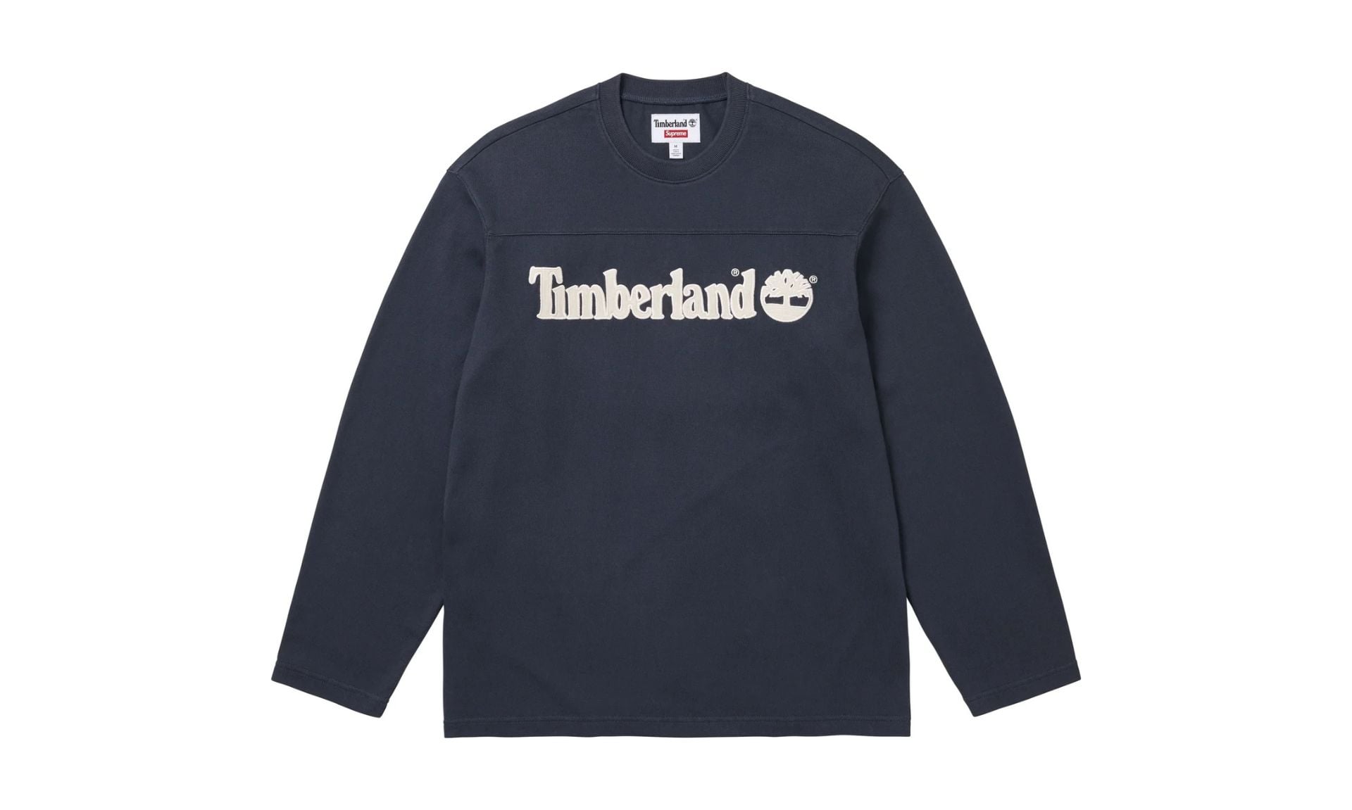 Supreme Timberland L/S Football Top Navy