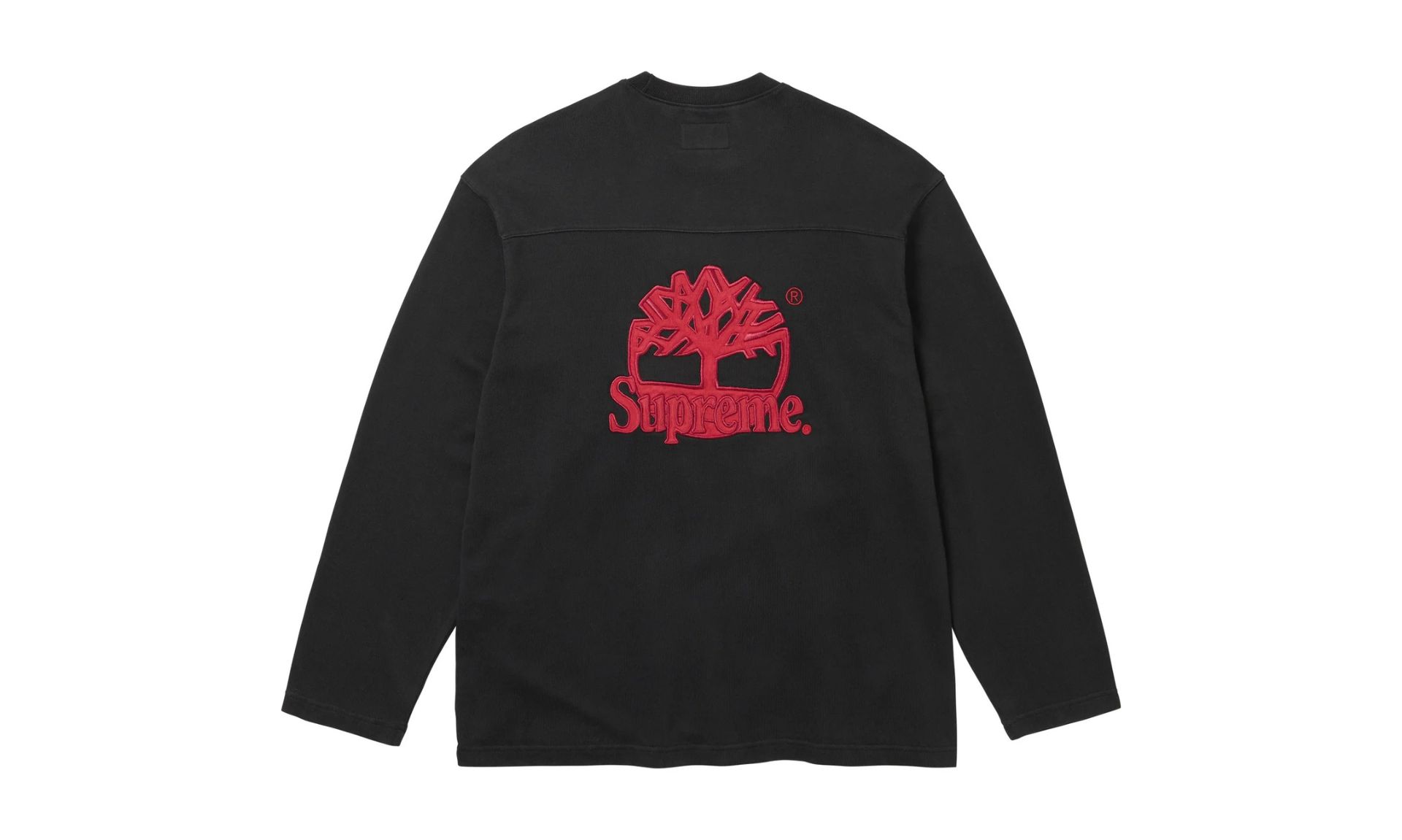 Supreme Timberland L/S Football Top Black