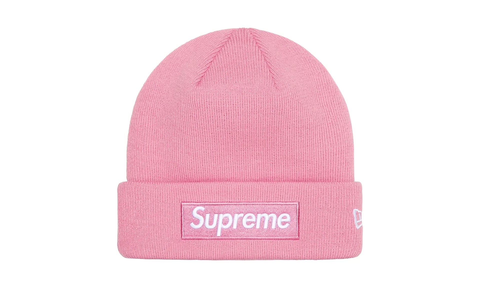 Supreme New Era Box Logo Beanie Pink (FW25) Supreme New Era Box Logo Beanie Pink (FW25)