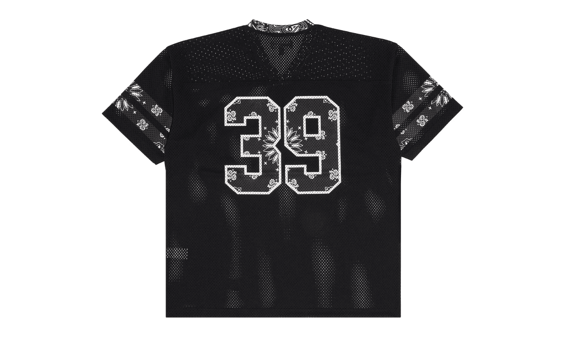 Supreme Bandana Football Jersey Black - OVERCEZ Supreme Bandana Football Jersey Black - OVERCEZ