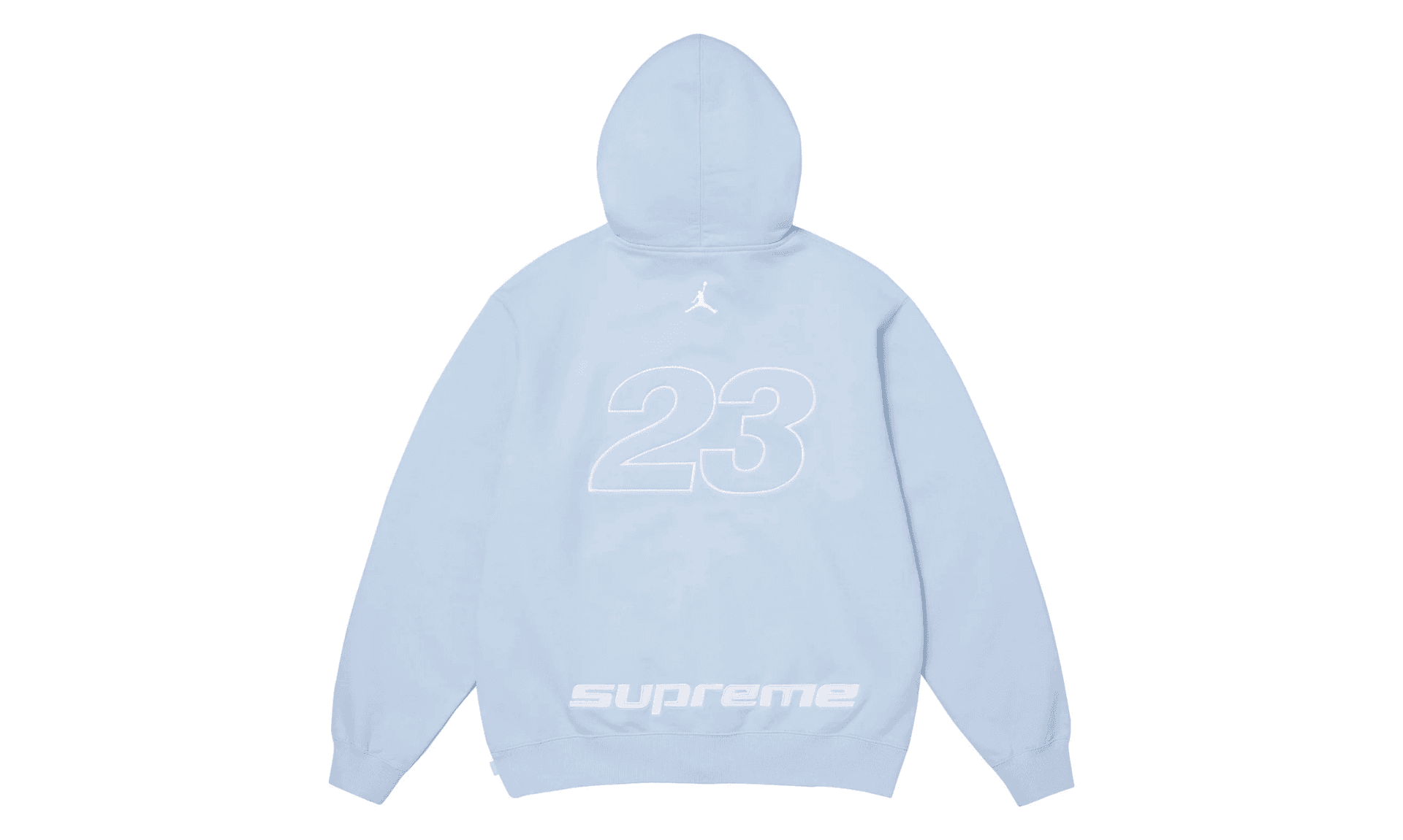 Supreme Jordan Zip Hooded Sweatshirt Light Blue - OVERCEZ Supreme Jordan Zip Hooded Sweatshirt Light Blue - OVERCEZ
