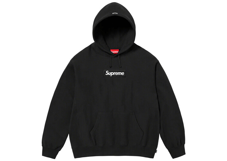 Supreme Box Logo Hooded Sweatshirt FW23 Black 